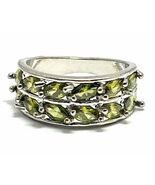 Lady's Fashion 1.50ctw Peridot Ring Size 6 - $20.00