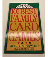 101 Best Family Card Games  Book - £3.98 GBP