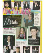 Rider Strong Jonathan Taylor Thomas teen pinup clipping Young Star Award... - $224.32 MXN