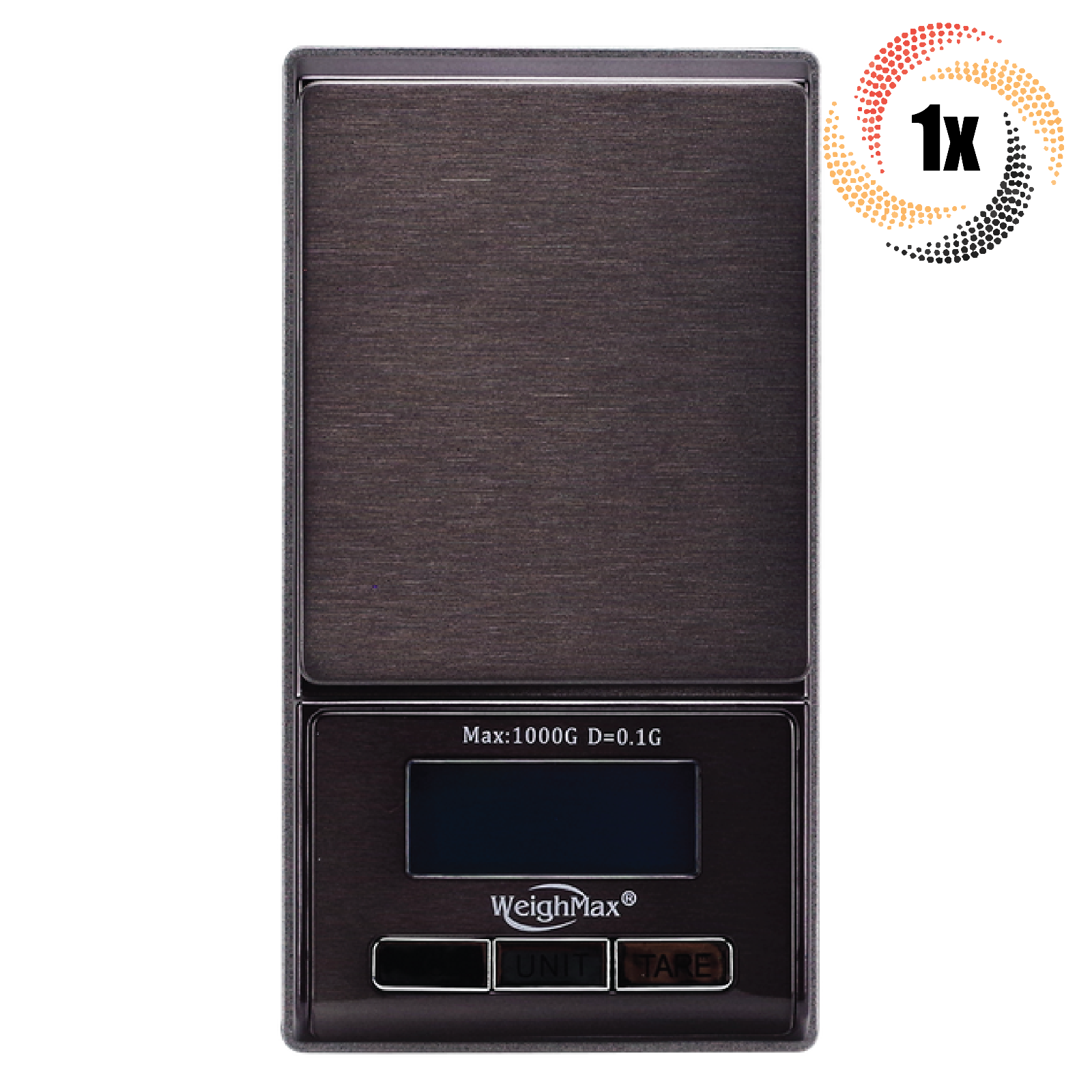 1x Scale WeighMax The Bling Scale Gray LCD Digital Pocket Scale | 1000G - $21.10