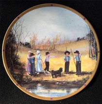 Lenox The Plain Folk Plate Amish Mennonite It&#39;s a Keeper Koenig A0561 Fishing - £15.45 GBP