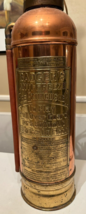 Antique BADGER&#39;S Anti-Freeze Fire Extinguisher Lamp 25&quot; x 8&quot; #1 - $154.28