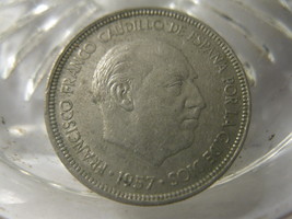 (FC-753) 1957 (??) Spain: 5 Pesetas - $1.00