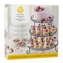 Wilton 3 - Tier Customizable Steel Cupcake and Treat Stand, 13 - inch - £64.50 GBP