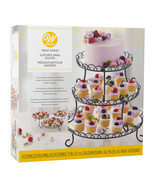 Wilton 3 - Tier Customizable Steel Cupcake and Treat Stand, 13 - inch - £64.87 GBP
