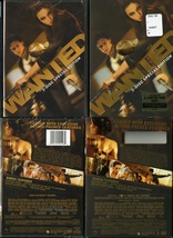 Wanted Dvd Angelina Jolie 2 Disc Special Edition Slip Cover Universal Video New - £7.79 GBP