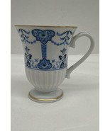 Avon 1984 source of collectible miniature blue white gold trimmed tea cup - €8,73 EUR