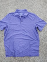 Men&#39;s Croft &amp; Barrow Purple Polo Shirt Size L - £7.31 GBP