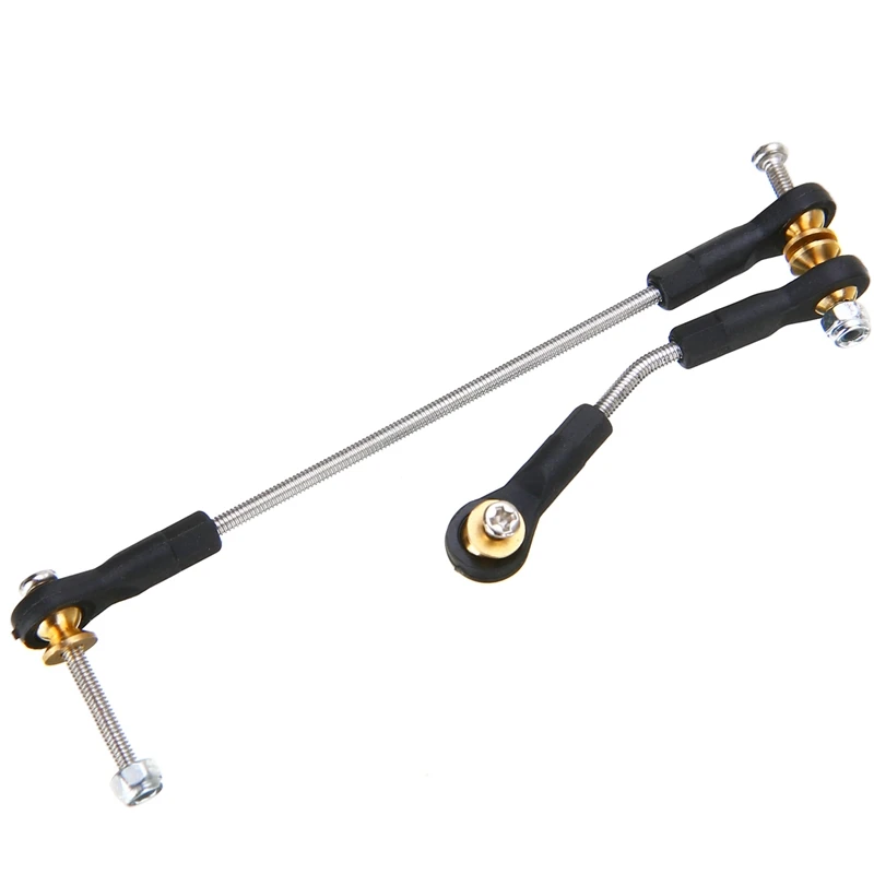 1 Set Steering Pull Rod Servo Rod Upgrade Parts for MN D90 D96 D99 MN90 MN99S - £7.67 GBP