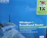 Linksys WRT54G V8 Wireless G 2.4 Ghz Broadband 4 Port Switch 802.11g Rou... - £36.75 GBP