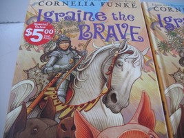 NEW 3 HB Books Igraine The Brave Cornelia Funke Guided Read Teacher Lit Circle - £6.86 GBP