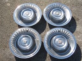 Genuine 1963 1964 Cadillac Coupe Deville Sedan Fleetwood hubcaps wheel c... - £71.86 GBP