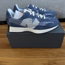 New Balance 327 NB Men Unisex Casual  Sneakers Shoes Sz 10 Blue Grey - £105.28 GBP