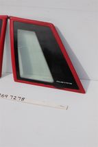 87-93 Ford Mustang Fox Body Foxbody Coupe Rear 1/4 Glass Set L&R image 2