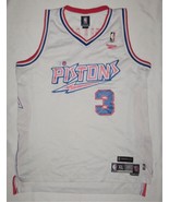 REEBOK WALLACE # 3 DETROIT PISTONS VINTAGE HARDWOOD CLASSICS NBA JERSEY  - $98.28 CAD
