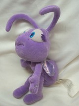 Walt Disney Store Bug&#39;s Life PURPLE DOT ANT GIRL 8&quot; BEAN BAG Stuffed Ani... - £14.40 GBP