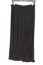 J Jill M Black Pull On Jersey Wide Leg Casual Pants - £16.15 GBP