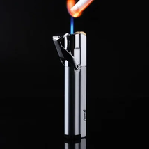 AoMai Direct Windproof Lighter, Creative Grinding Wheel Blue Fire Settin... - $21.99