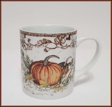 NEW RARE Williams Sonoma Plymouth Pumpkin Mug 15.2 OZ Porcelain - £28.06 GBP