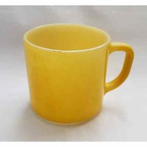Federal Glass Company Coffee Mug Yellow USA - £31.50 GBP