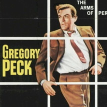 GREGORY PECK &quot;MIRAGE&quot; Diane Baker Auth. Vintage &#39;65 Universal Movie Poster 27x41 - £73.66 GBP
