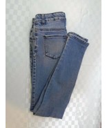 JOE Fresh Girls Stretch Low Rise Skinny Leg Adjustable Waist Blue Jeans ... - $12.86