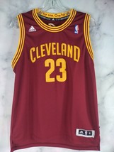 Cleveland Cavaliers NBA Licensed Jersey #23 James Maroon &amp; Gold Youth XL - £12.55 GBP