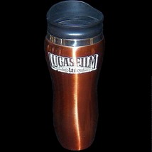 Lucasfilm Skywalker Ranch Copper Stainless Steel Double Wall Coffee Travel Mug - £72.15 GBP