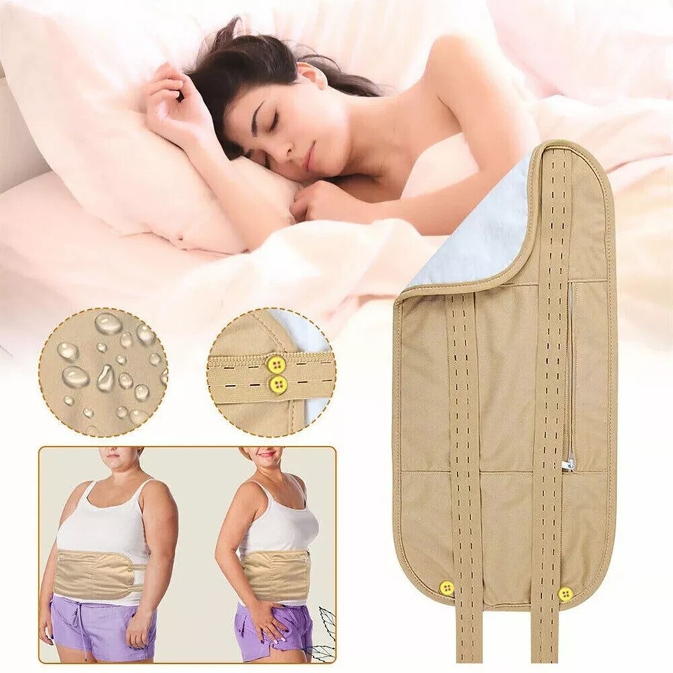 Reusable Organic Castor Oil Pack Compress Waist Wrap belt Kit for Liver ... - $8.99