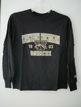Champion NCAA Western Michigan Broncos Youth Boys LS Jersey T-Shirt Sz M NWT - £11.87 GBP