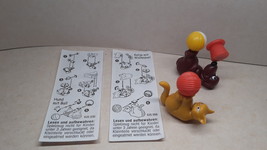 Kinder - 1998 Verspielte Haustiere - complete set + 2 papers - surprise eggs - $2.50