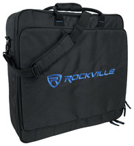 Rockville MB2020 DJ Gear Mixer Gig Bag Case Fits Zoom LiveTrak L20R - £73.53 GBP