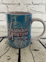 Hannah Montana Blue Purple HUGE Coffee Mug Disney Jerry Leigh *See Video* - £21.54 GBP