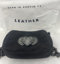 UNDERSTATED LEATHER Wild At Heeart Bag in Black NWT &amp; Dust Bag MSRP $110 - £53.33 GBP