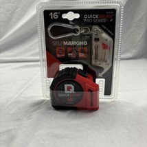 Quickdraw Measuring Tape Red Self-Marking 16 Feet Technology Nylon Coate... - $9.90