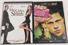 Fight Club / Mr &amp; Mrs Smith ~ Lot of 2  BRAD PITT Movies DVDs - £6.25 GBP