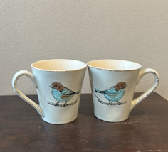 InHomeStylez Spectrum Designz Spring Bird Ceramic Mugs/Cups 16 oz Set of... - £27.43 GBP