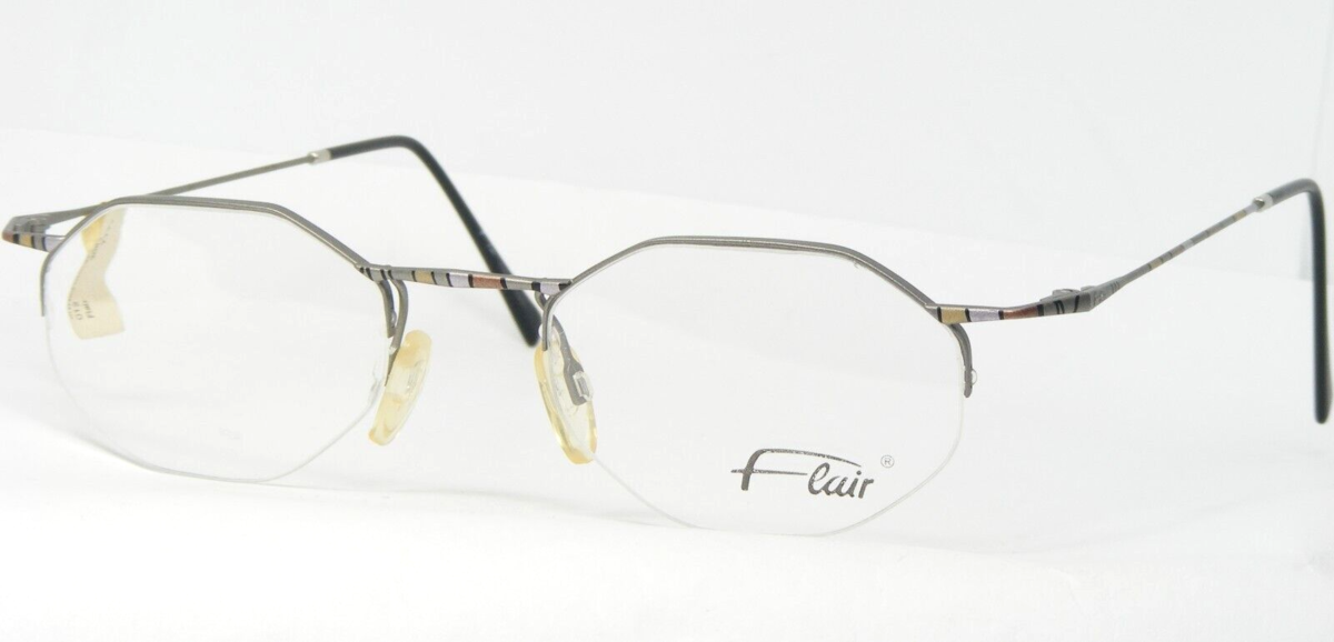 Vintage Flair Mod 417 Col 747 Multicolore Lunettes 48-21-135mm Allemagne - $135.48