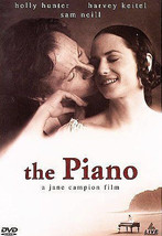 The Piano Drama Movie DVD Holly Hunter Harvey Keitel Sam Neill - £6.24 GBP
