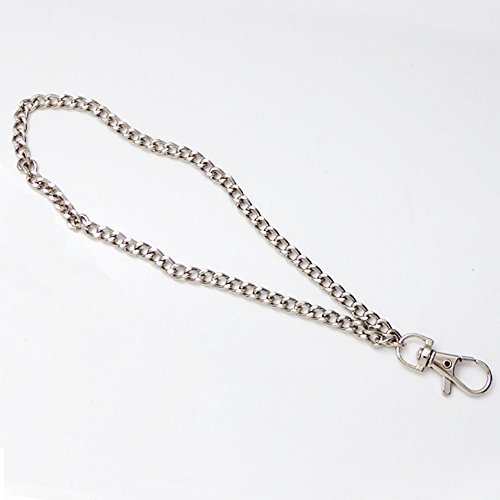 Bluemoona 5 PCS - Pocket Chain with Swivel Clasps Clips Snap Chain 225mm 8 7/8