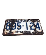 Vintage 1962 Kentucky Todd County Collectible License Plate Original Tag... - £36.75 GBP
