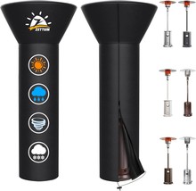 Zettum Patio Heater Covers: 89&quot; High X 33&quot; Dome X 19&quot; Base; 600D, And More. - $36.33