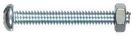 Hillman 1/4 in. x 1 in. Zinc Round Combination Head Machine Screw & Nuts - $253.13 MXN Hillman 1/4 in. x 1 in. Zinc Round Combination Head Machine Screw & Nuts - $253.13 MXN