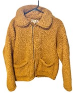 Pink Rose Faux Fur Jacket Coat Size Small Brown - $562.66 MXN