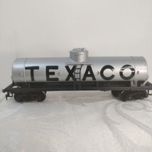 Vtg. Tanker Texaco Single Dome Train Tanker W/ Safety Railing 6&quot;X&quot;3/4 - £7.56 GBP