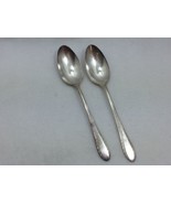 2 Vintage Holmes Edwards First Lady Silverplate Soup Spoons Silver Plate... - £11.26 GBP