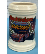 Budweiser Racing Beer Stein Mug Cup 1992 1st Series Bill Elliott Junior ... - $248.79 MXN