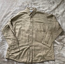 Vtg Bay Area Traders Plaid Flannel Shirt Men&#39;s L Long Sleeve Button Up U... - £11.00 GBP