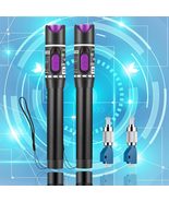 2pcs Fiber Optic Visual Fault Locator 30MW 30KM VFL Tester Singlemode Ad... - $38.36