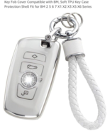 for VW Key Fob Cover with Car Keychain, Case White, White - $223.52 MXN